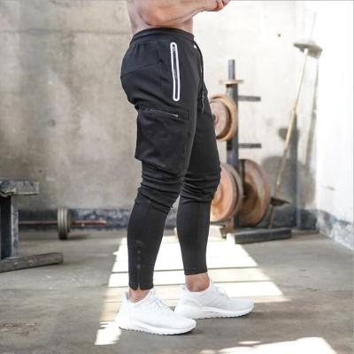 China New Men's European and American Suits Sports Fitness Anti-UV Outdoor Pants Running Cotton Track Jogger Exercising Pants for sale