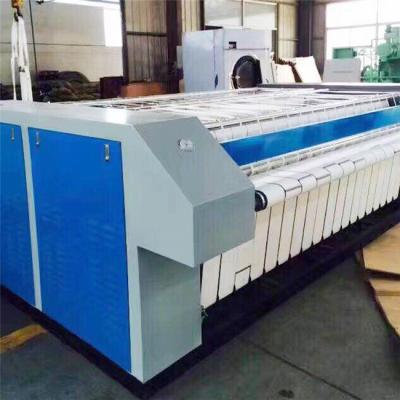 China Commercial Industrial Automatic Bed Sheet Stainless Steel Tablecloth Ironing Machine for sale