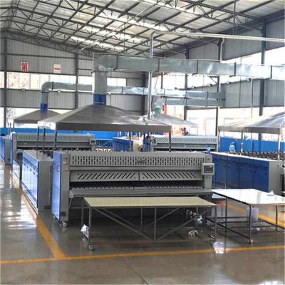 China Sheet Stepless Speed ​​Regulation Sheets Ironing And Folding Machine for sale