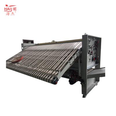 China Automatic Commercial Bed Sheet Pneumatic Power Laundry Cloth Folding Machine for sale