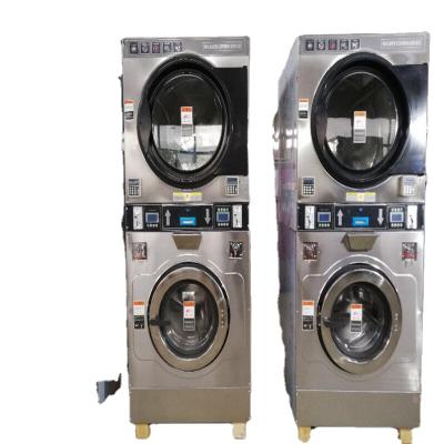 China 22kg Cotton Coin Operated Washing Machine With Dryer for sale