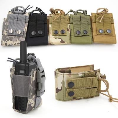 China Outdoor Sport Travel Hiking Emergency Military Tactical Heavy Duty Underwater Pocket Walkie Talkie Holder Camping Radio Pocket for sale