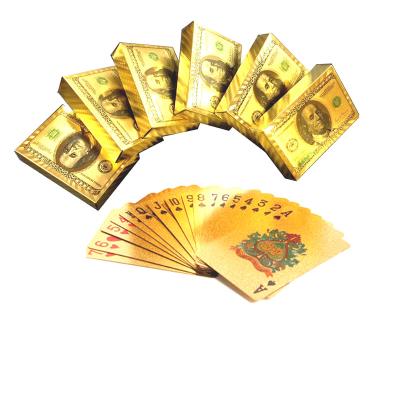 China Playing Gold Foil Most Popular Table Board Game Red Table PVC Poker Card Guard for sale