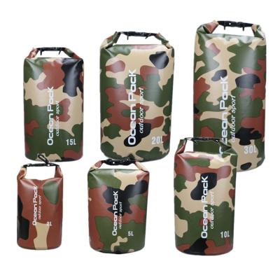 China Hunting & Small Travel Survival 2L 5L 10L 15L 20L 30L Camping Boating Kits Outdoor Ocean Pack Small Travel Food Packing Dry Bags for sale