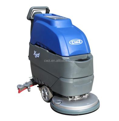 China Critical Cleaning / Residue Free Manual Walk Behind Floor Scrubber Dryer for sale