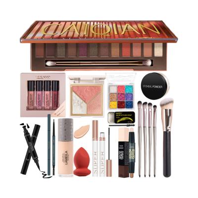 China All in one Women Cosmetic De Maquillaje Para Mujer universal in gift box full makeup kit AEMK016 for sale