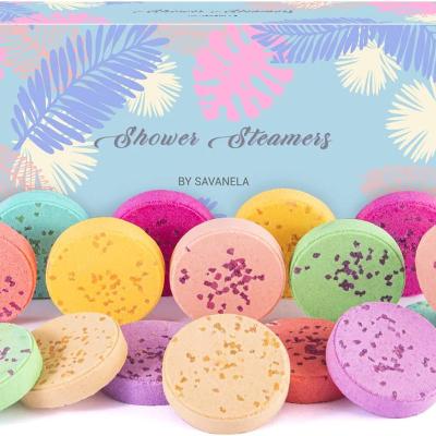 China Wholesale Custom Luxury Package Body Aromatherapy Natural Vapor Tablets Bath Bombs Gift Set for sale