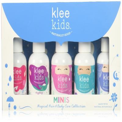 China CLEAN 2023 New Arrival OEM&ODM Popular Natural Products Kids 5 Piece Mini Hair And Body Care Set For Birthday Gift For Kids for sale