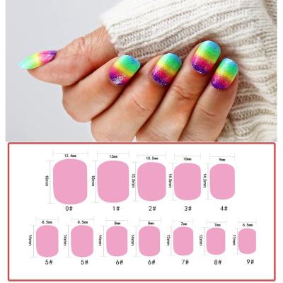 China Face and Nail Patch The Beautiful Gift for Kids Little Girls Custom Logo Nails Press 