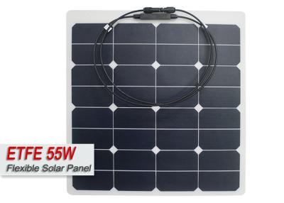 China 55 Watt ETFE Flexible Solar Panel Sungold Bendable Solar Panels For Boats  for sale