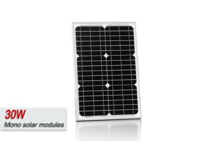 China 30 Watt Monocrystalline Silicon Cells Panel Solar Energy System For Home  for sale