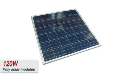 China Sungold Camping 120 Watt Poly Solar Panel With Junction Box MC4 Connector for sale