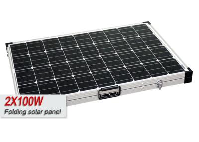 China 200w Portable RV Solar Panel Kits With 5m Cable Can Charge Any 12V Batteries for sale