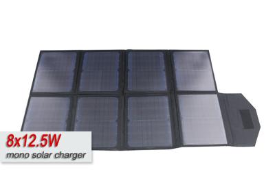 China High Efficiency 100 Watt Portable Solar Powered Battery Charger For 12v Battery for sale