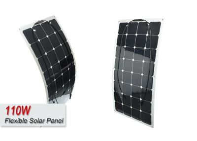 China High Efficiency Sunpower 110W Solar Panel For Marine Use / Caravans Easy Carrying for sale