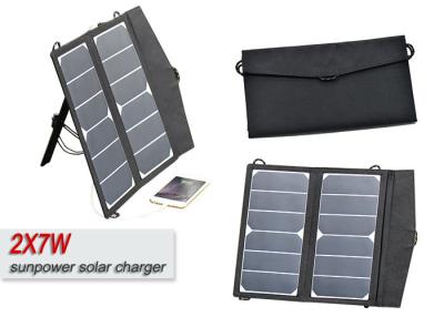 China Waterproof Foldable 12V Solar Panel Portable Solar Usb Charger For Mobile Phone for sale