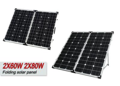 China 120w Sungold Folding Camping Solar Panels With Monocrystalline Silicon Cells for sale