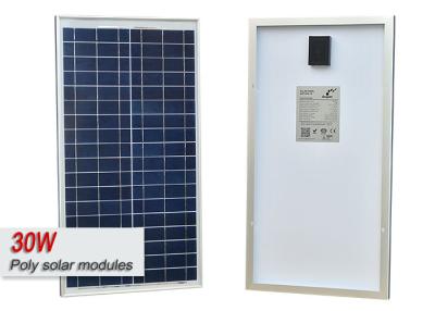 Chine poly panneau de la pile 30w solaire outre de système d'alimentation solaire vivant de grille avec le connecteur MC4 à vendre