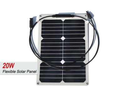 China Light Weight 20w Flexible Solar Panel With High Efficiency TUV UL for sale