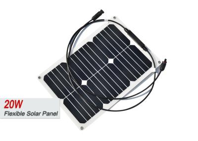 China Small 20 Watt Semi Flexible Solar Panels For Sailboats RV Marine for sale