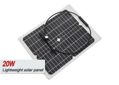 China ETFE Film Sungold 20 Watt Monocrystalline Solar Panel With IP67 Junction Box for sale