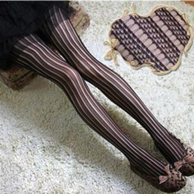 China New Design Female Sexy Vintage Breathable Printed Silk Stocking Design Stockings Pantyhose Stockings Thigh for sale