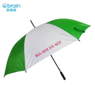 China Wholesale custom golf minimalist straight umbrella logo printing advertising promotion windproof umbrella for sale