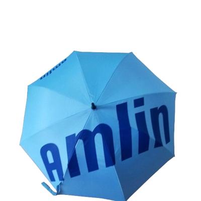 China Waterproof 190T Pongee Fabric 30 Inch 8ribs Golf Umbrella With Tag Umbrella for sale