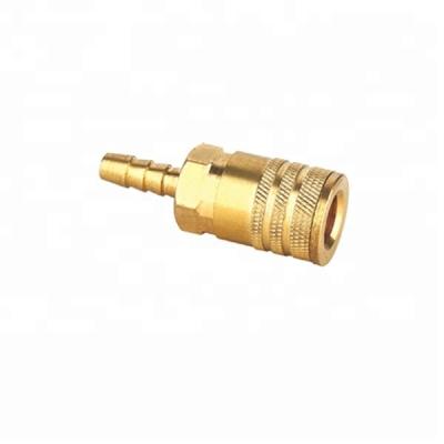 China Construction USA Type Brass Hose Air Hose Fittings Quick Coupler for sale