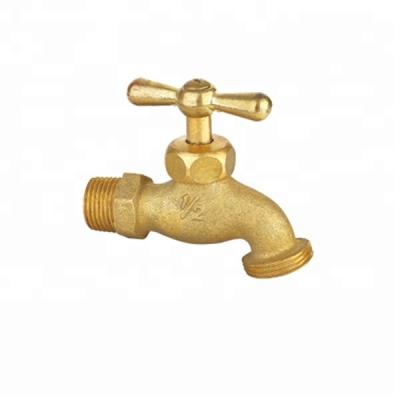 China Industrial Hot Selling Brass Adjust Water Faucets Bibcock for sale