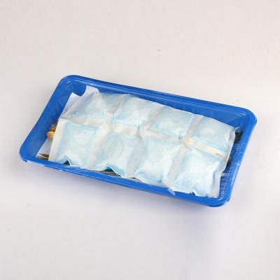 China Food Grade And Environmentally Friendly Frozen Seafood Fish Bag Ice Shipping Air Pad Absorbent Food for sale