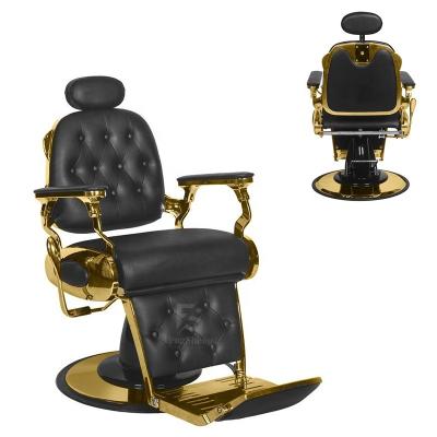 China Traditional Wholesale Traditional Hair Chair Salon Barber Chairs Manufacturer Old Style Classic Furniture For Sale Foe Men for sale