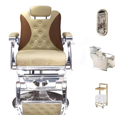 China Traditional hot sale barber chair set vintage wholesale nails other salon furniture set for sale modern products professional stay for sale