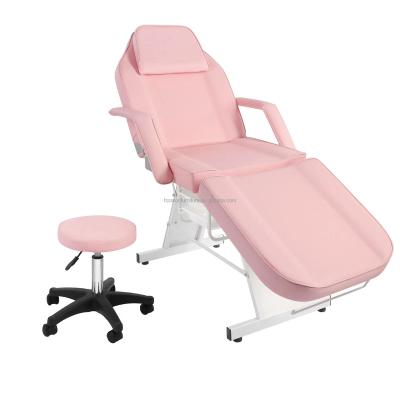 China Modern pink hot sale bed wicking massage table facial beauty bed beauty salon furniture for beauty salon for sale