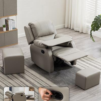 China Customizable leather recliner recliner sofa massage chair spa pedicure chair /fabric sofa chair for sale