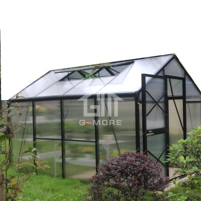 China G-MORE Easily Assembled 8' X 10' 10MM Polycarbonate Grow House for sale