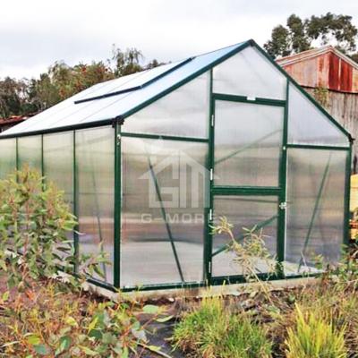 China Easily Assembled G-MORE Agricultural Greenhouse 13' 4 Season x10 / Expandable Backyard Polycarbonate Greenhouse for sale