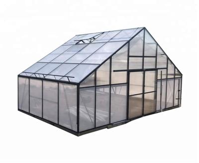 China Easily Assembled Invernadero Modular Polycarbonate Hobby Garden Barn for sale