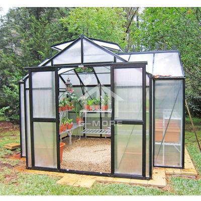 China Sun covers the & Embossed PC Sheets Hot Sale Outdoor Orangery Aluminum Frame Plastic Polycarbonate Sunroom for sale