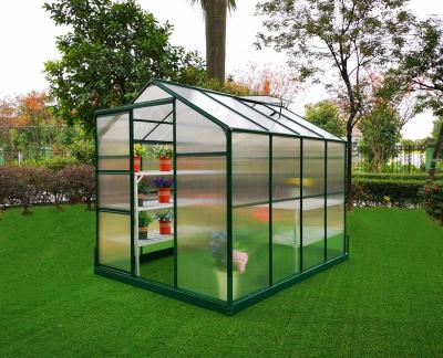 China Easily Assembled DIY Polycarbonate Super Strong Easy Green House - 8x6 ft for sale