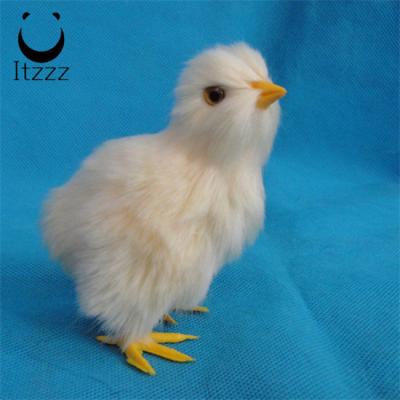 China Small Chick Simulation Plush Chick Realistic Fashion Doll Kids Toys Plastic Fur Animal Kitchen Decor Handmade Easter Gift for sale