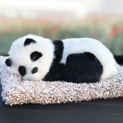 China Simulation Plush Panda Toy Cute Sleeping Panda for Decoration for sale