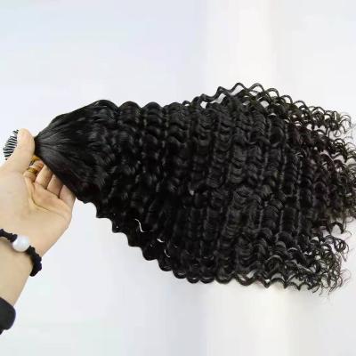 China Best Selling i Tip Curl Indian A Curly i-tip Raw Hair High Quality i Curly Amara Curly Tips i in stock for sale