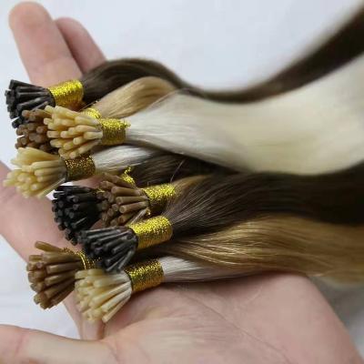 China Wholesale Hair Extensions India Tips Amara Wave I Wavy Indian Hair Silky Straight High Quality I Tip Indian I Tip In Stock for sale