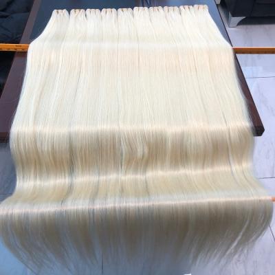 China Top Quality Best Selling Hair Extension Hair Color Bundle White Russian Amara Silky Straight Wave Hair Weft In Stock From Qingdao for sale