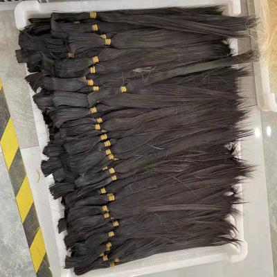 China Top Quality Unprocessed Bulk Wave Hair Seller Best Selling Brazilian Hair Raw Amara Silky Straight Volume Remy Hair Bulk In Stock for sale