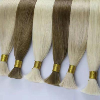 China Best Selling Brazilian Amara Silky Straight High Quality Raw Bulk Hair RTS Double Wave Hair Pulled Wave Hair Volume In Stock for sale