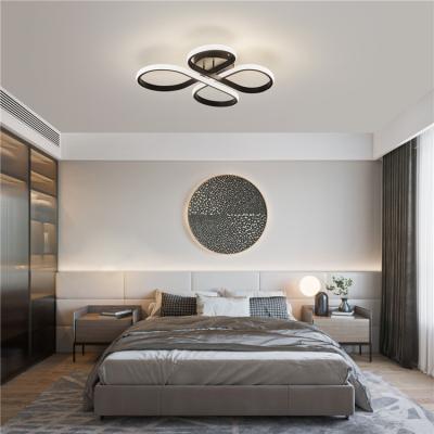 China Wholesale New Design Black Modern Ceiling Lamp Light Fixture Durable for sale