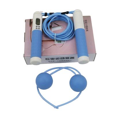 China Maintain Fit Silicone And Long PP Handles Counting Jump Rope Fitness With App for sale