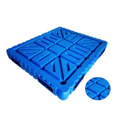 China Double Faced Factory Price Stackable Blank Material Plastic Pallet 1800x1200 for sale